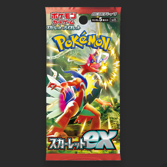 Pokemon Booster Pack Scarlet ex (SV1S)